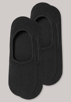 Inshoe-Damensocken 2er-Pack schwarz - Long Life Cool