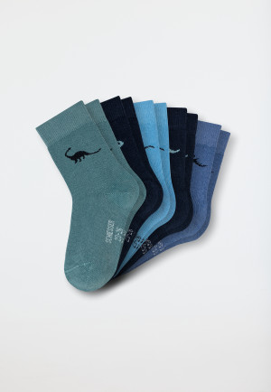 Jungensocken 5er-Pack Dino mehrfarbig - Legwear Kids