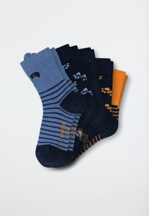 Jungensocken 5er-Pack Waschbär mehrfarbig - Legwear Kids