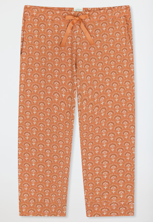 Loungehose 3/4-lang Modal Ornament multicolor - Mix+Relax