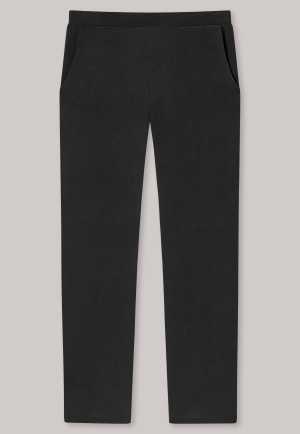 Pantalon d'intérieur long modal coupe Marlène noir - Mix + Relax