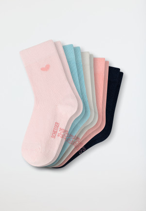 Mädchensocken 5er-Pack Regenbogen mehrfarbig - Legwear Kids