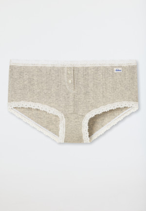 Micro Pants grau meliert - Revival Agathe