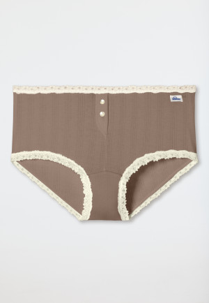 Micro Pants taupe - Revival Agathe