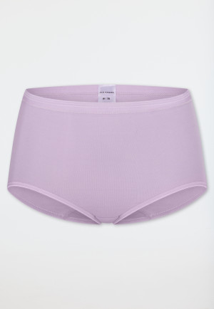 Culotte midi côtelée, couleur orchidée - Luxury