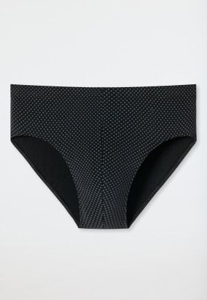 Mini briefs black patterned - Cotton Casuals