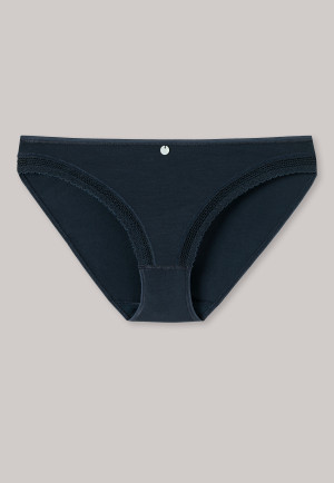 Minislip kant nachtblauw - Long Life Softness