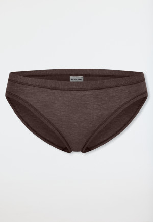 Breathable Mini Briefs, Deep Brown - Personal Fit