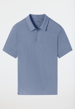 Poloshirt Jersey blaugrau - Mix+Relax