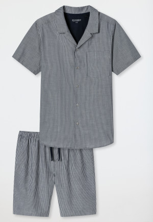 Mens Pyjamas Long 100% Cotton Size 48-64 Pajamas Long S-6XL Schiesser