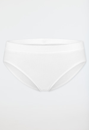 Rio-Slip Doppelripp Organic Cotton weiss - Pure Rib