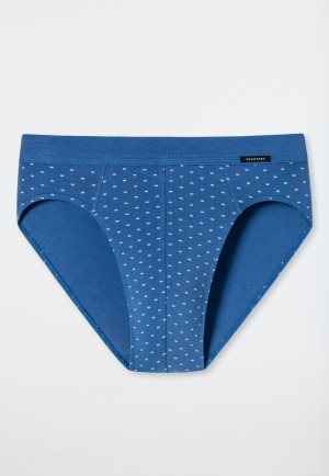 Rio-Slip Organic Cotton gemustert aqua/schwarz - Fashion Daywear