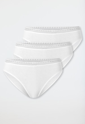Rioslip set van 3 kanten wit - Modern Multipacks