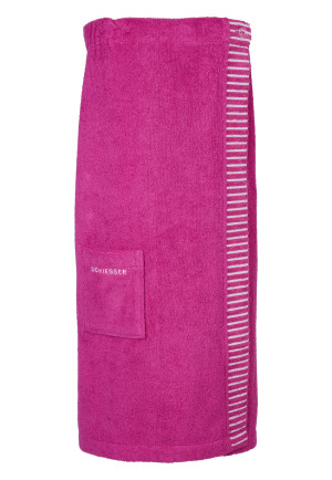 Sauna-Handtuch Knöpfe fuchsia - SCHIESSER Home