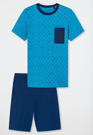 SCHIESSER Jungen Schlafanzug lang Pyjama Langarm Krogufant grau NEU *UVP 32,95 