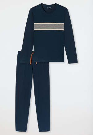 Pigiama lungo a strisce admiral - Casual Essentials
