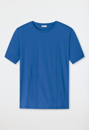 Tee-shirt manches courtes bleu atlantique - Revival Hannes