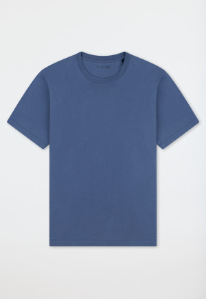 Short Sleeve Faded Denim Shirt - Mix+ Relax