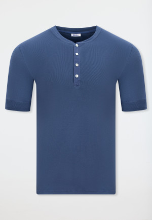 Maglietta a maniche corte in denim sbiadito - Revival Karl-Heinz