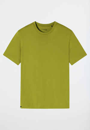 Shirt kurzarm grasgrün - Mix+Relax
