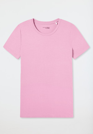 Shirt short sleeve modal candy pink - Mix+Relax
