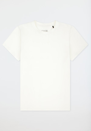 Shirt kurzarm naturweiß - Mix+Relax