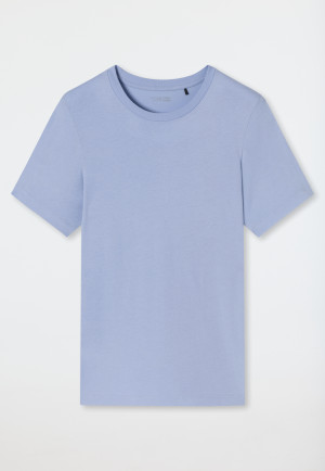 Shirt short-sleeved organic cotton lilac - Mix & Relax