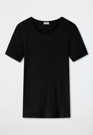 T-shirt manches courtes noir - Revival Greta