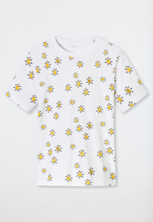 T-shirt blanc à manches courtes - Art Edition by Noah Becker