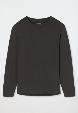 Maglia a maniche lunghe, antracite - Mix+Relax