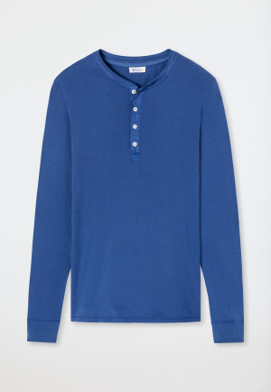 Shirt long-sleeved atlantic blue - Revival Karl-Heinz