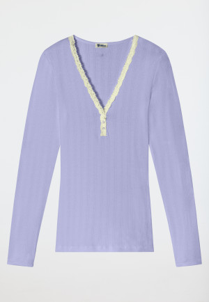 Shirt langarm flieder - Revival Agathe