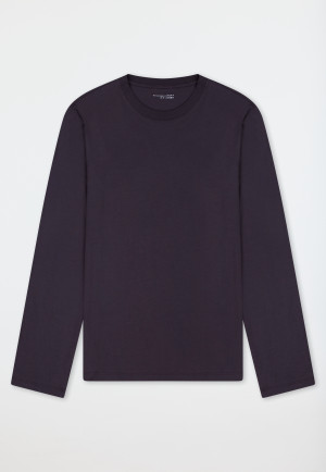 Shirt met lange mouwen, grafiet - Mix+ Relax