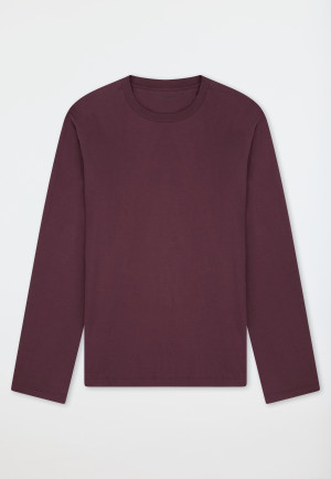 Long-Sleeve Shirt, cocoa brown - Mix+ Relax