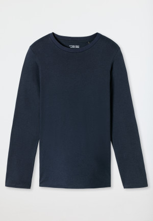 Shirt langarm nachtblau - Mix+Relax