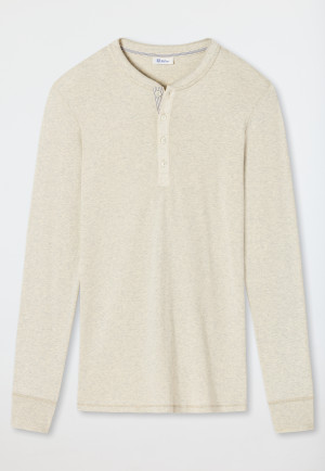 Long-sleeved shirt nature heather - Revival Karl-Heinz