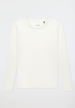Shirt langarm naturweiß - Mix+Relax