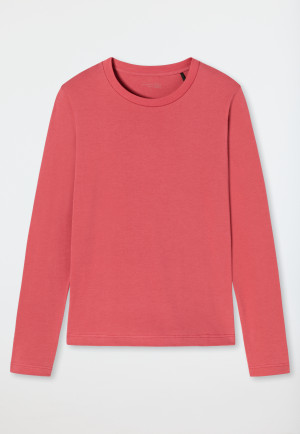 Shirt long-sleeved organic cotton light red - Mix+Relax