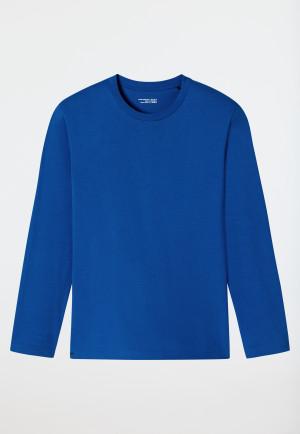 Maglietta manica lunga blu reale - 95/5