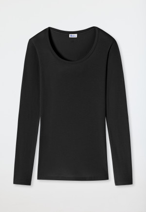 Maglia a maniche lunghe di colore nero - Revival Martina