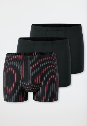 Confezione da 3 pezzi in Organic Cotton a righe multicolore - 95/5