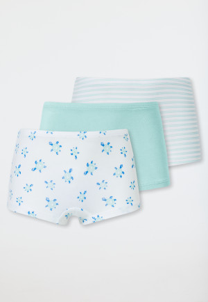 3-pack shorts turtles stripes multi-colored - 95/5