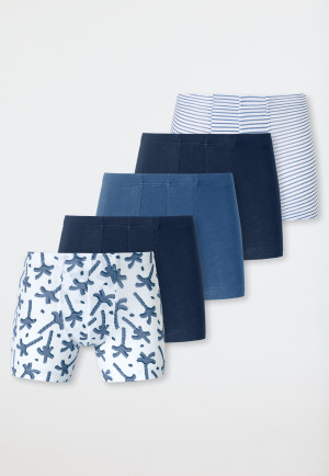 Shorts 5er-Pack Organic Cotton mehrfarbig - 95/5