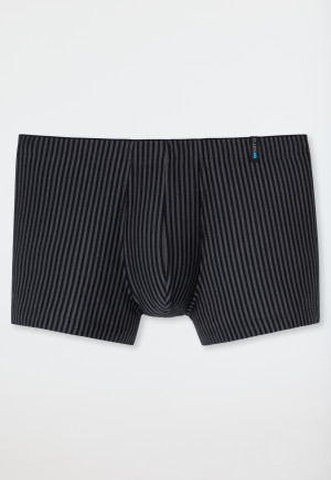 Blue and black striped boxer briefs - Long Life Soft