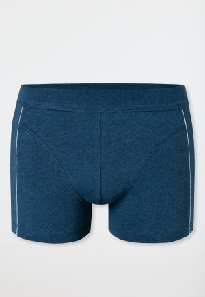 Dark blue mottled shorts - Comfort Fit
