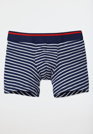 Boxer a righe orizzontali blu scuro-bianco - Original Classics