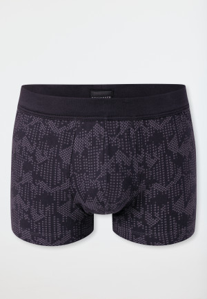 Shorts Interlock coal patterned - Fine Interlock