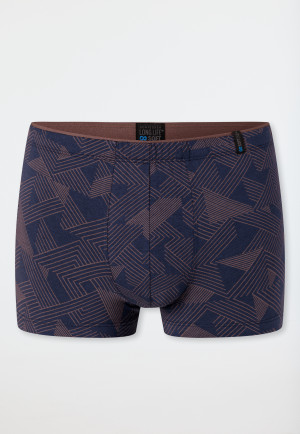 Short en modal imprimé brun - Long Life Soft