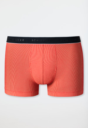 Shorts Modal gestreift rot/weiß - Duality Function
