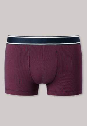 Boxer briefs modal organic cotton striped red/blue - Duality Function